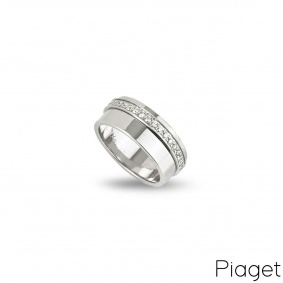 Piaget White Gold Diamond Set Possession Ring G34PX455